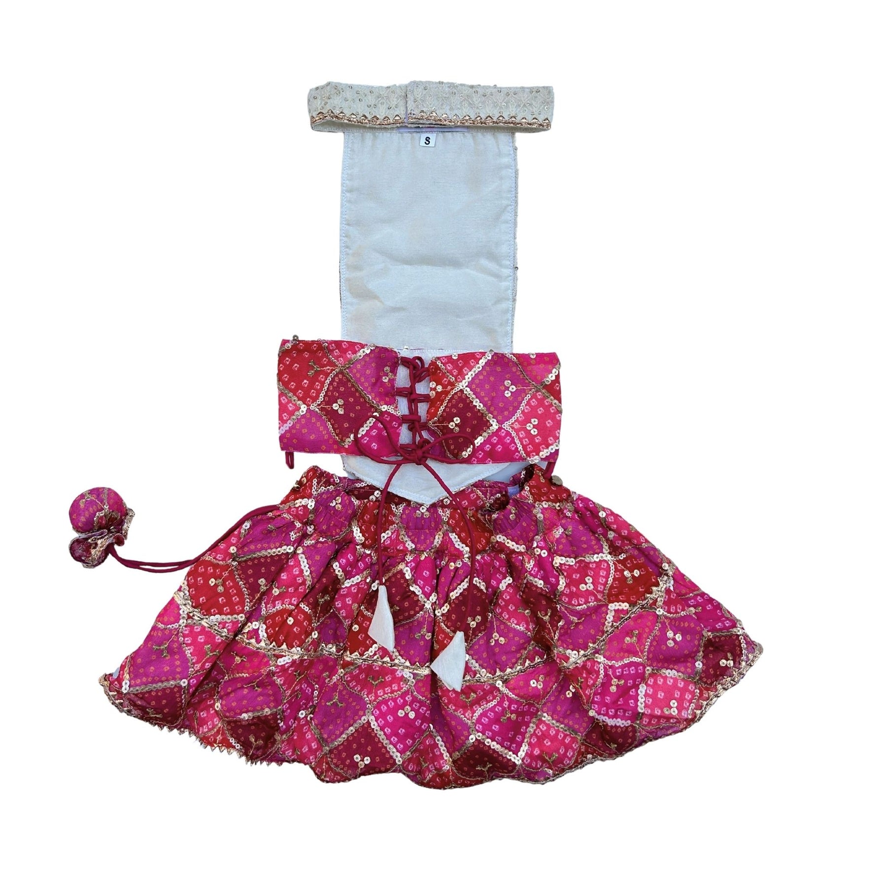 PINK DIAMOND DOG LEHENGA 