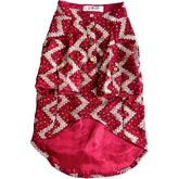 BANDHANI CHEVRON DOG KURTA