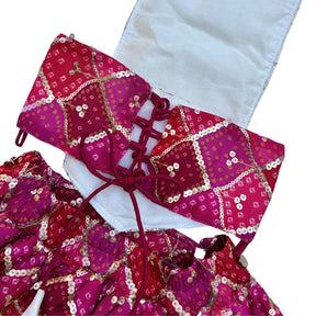 PINK DIAMOND DOG LEHENGA 