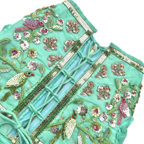 GARDEN OF BIRDS DOG LEHENGA