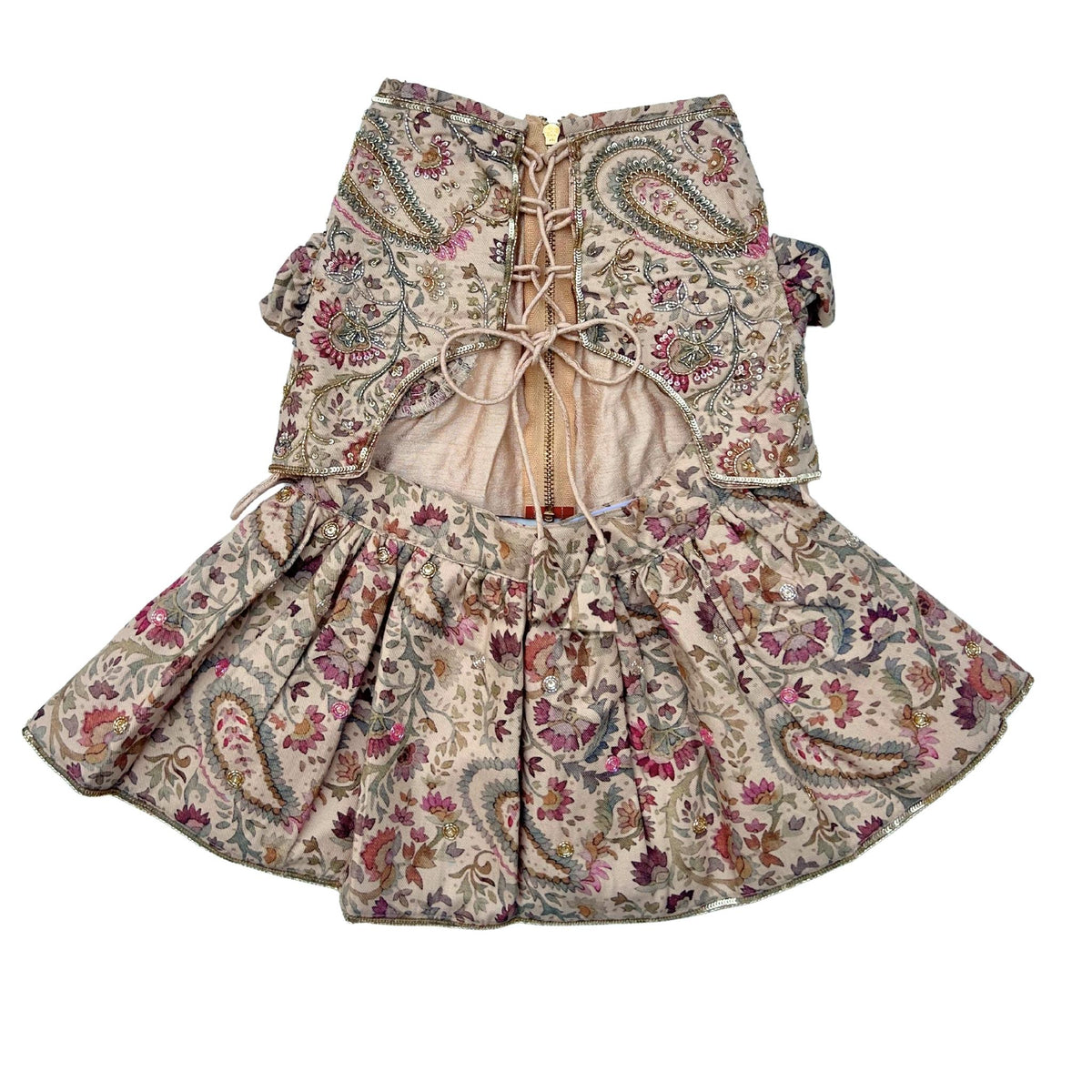 ISHQ BAHARA HAND EMBROIDERED DOG LEHENGA