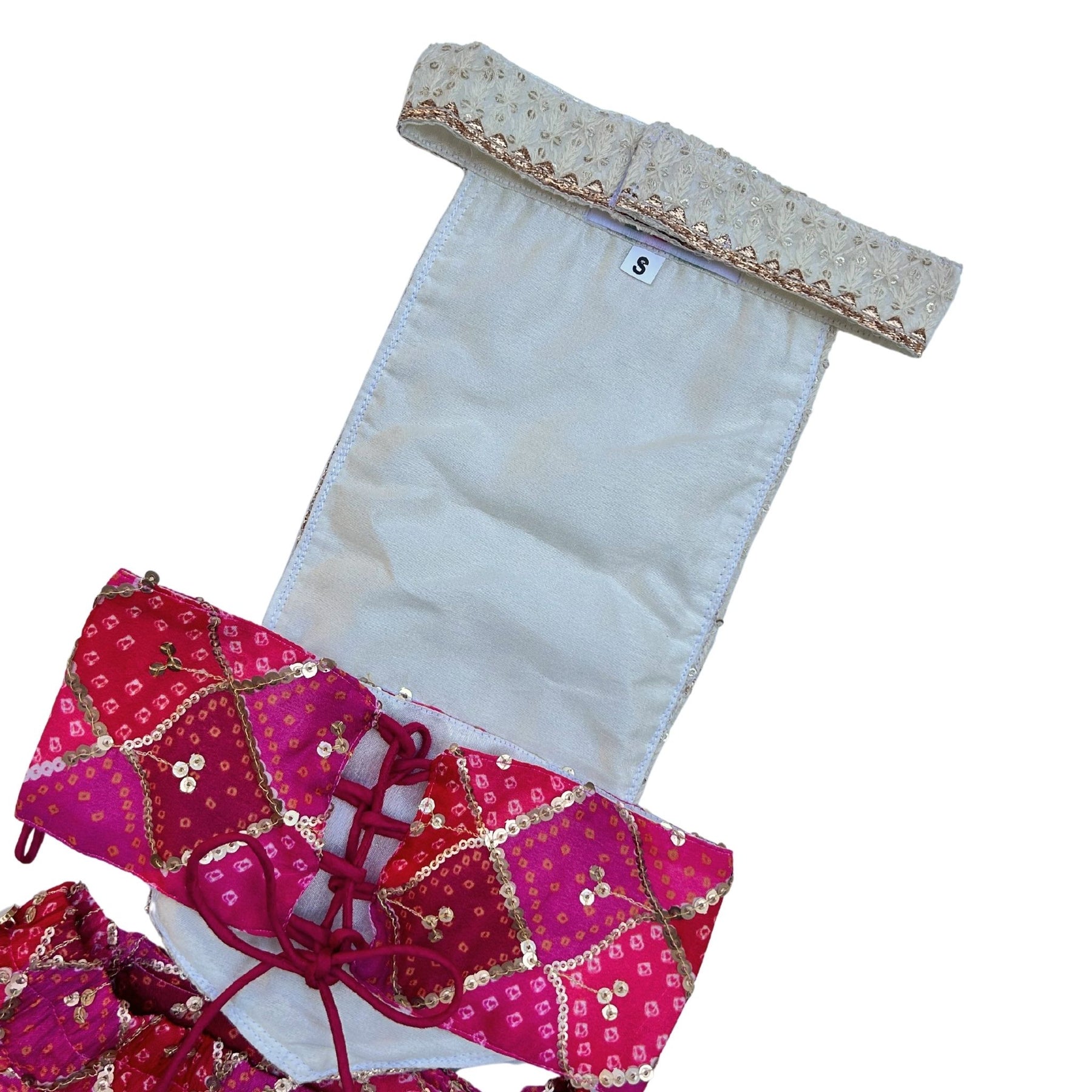 PINK DIAMOND DOG LEHENGA 