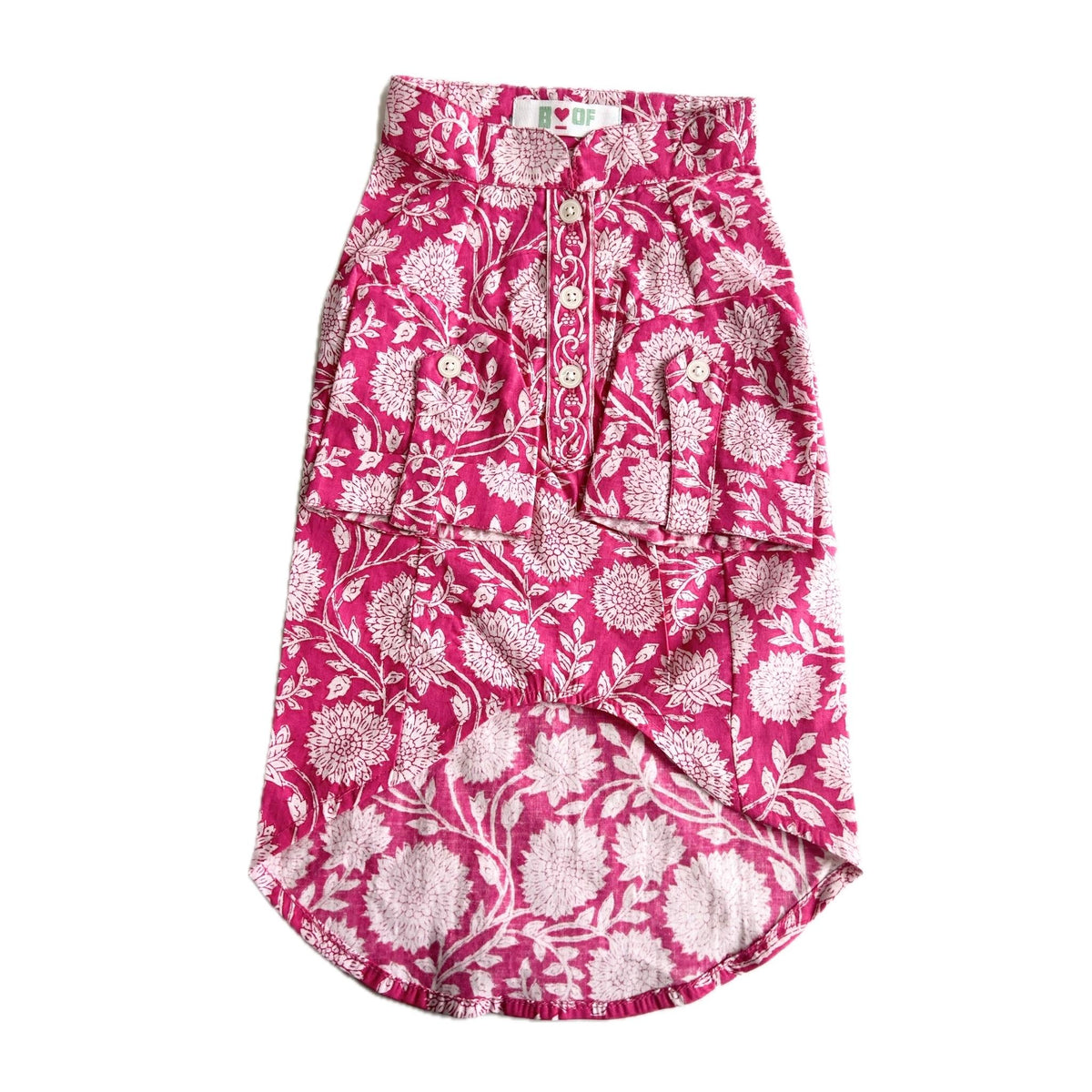 PINK BAIL KURTA + BONE RAKHI FOR DOGS AND CATS