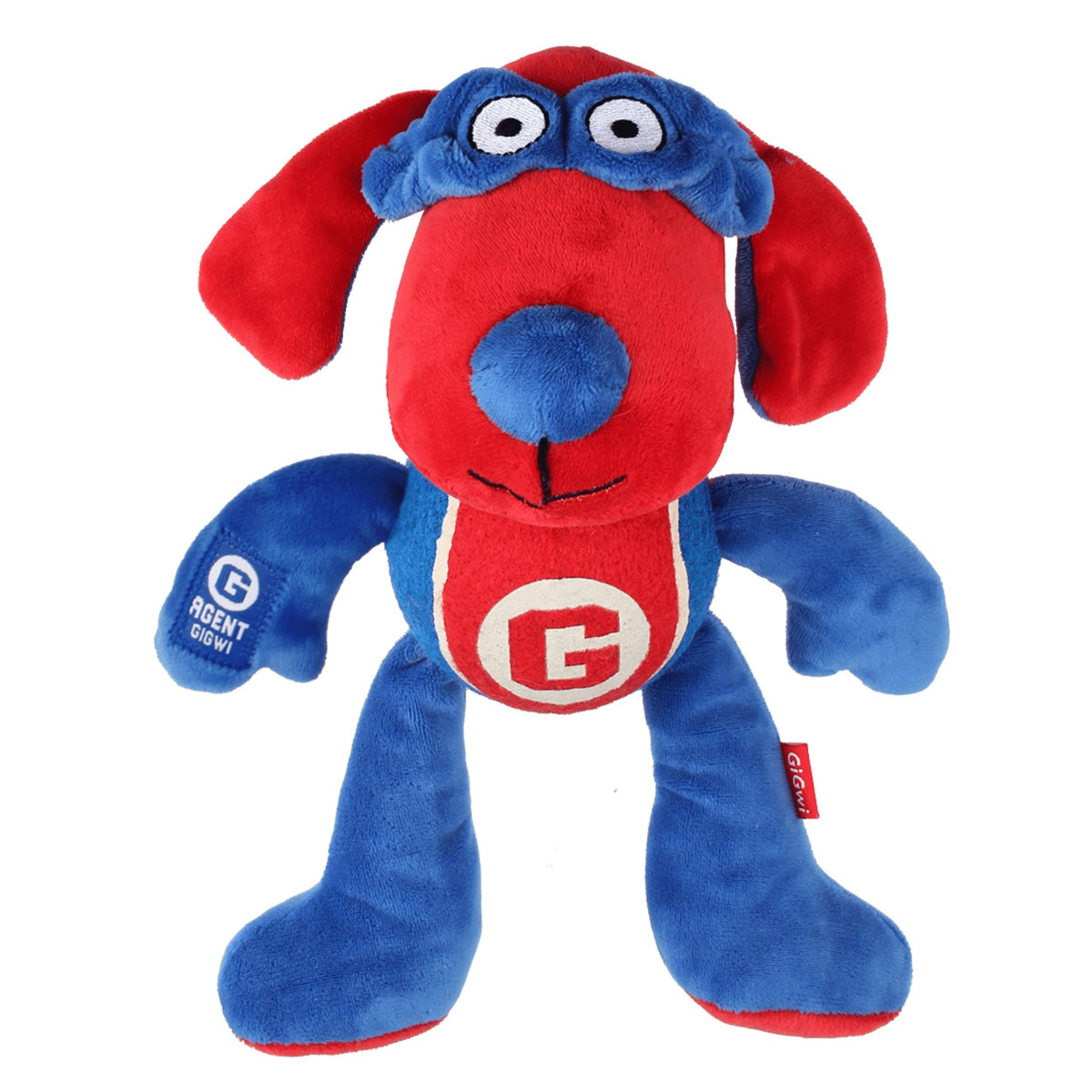 AGENT DOG PLUSH AND SQUEAKY DOG TOY