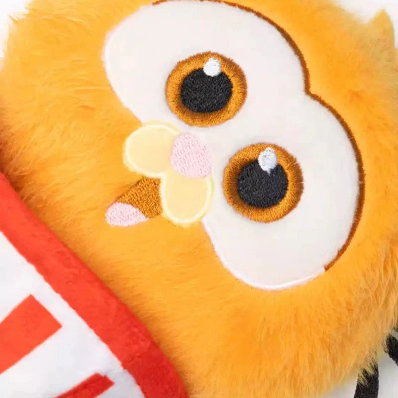 POPCORN ROPE PLUSH AND SQUEAKY DOG TOY