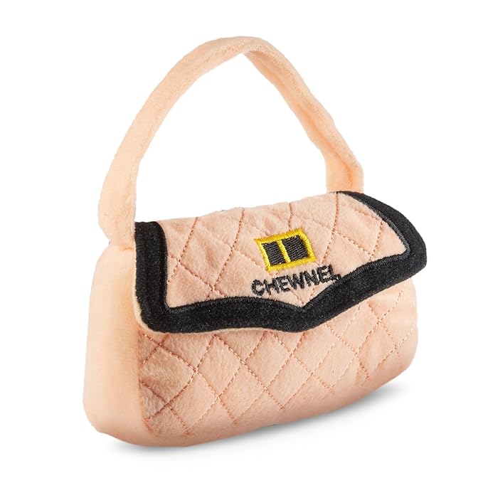 CHEWNEL PLUSH AND SQUEAKY BAG DOG TOY