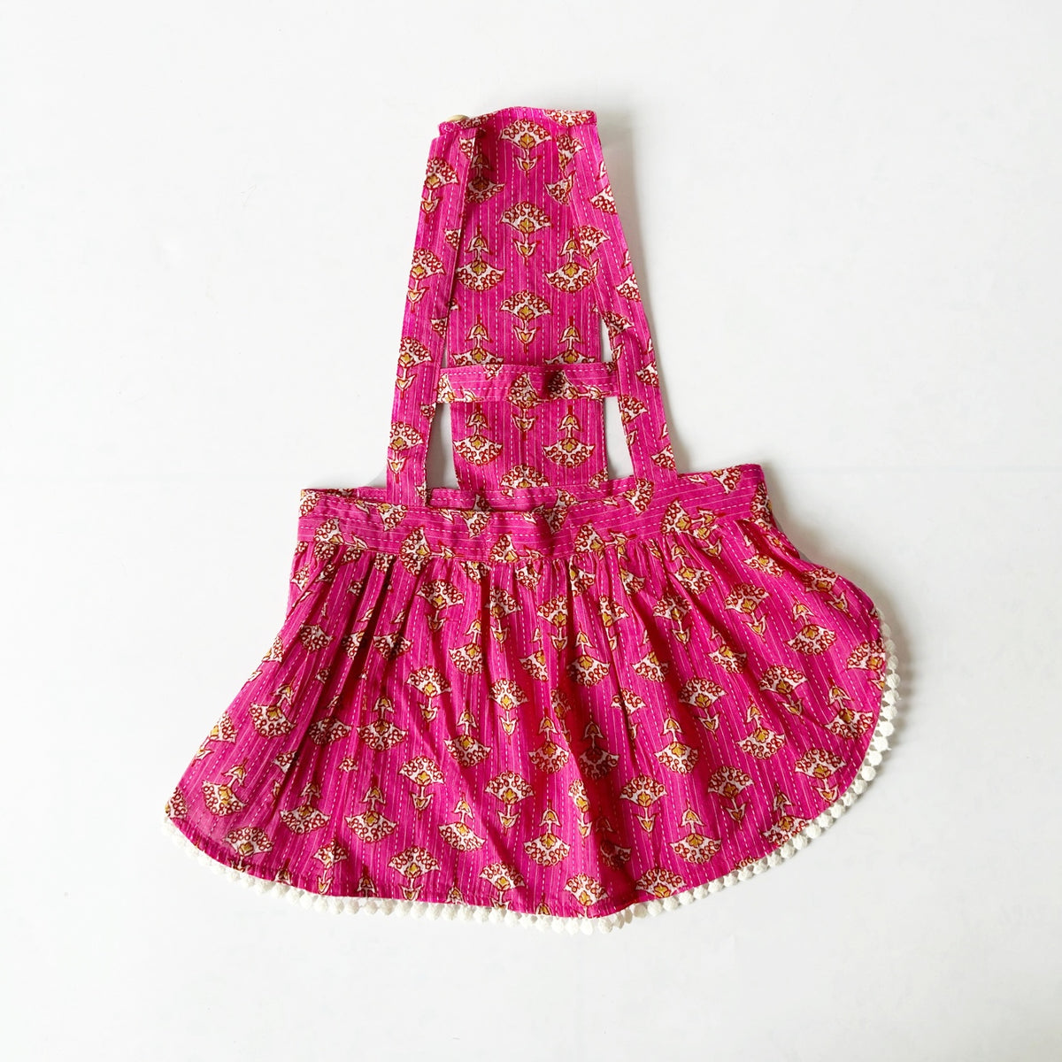 PINK BUTTI DOG DRESS