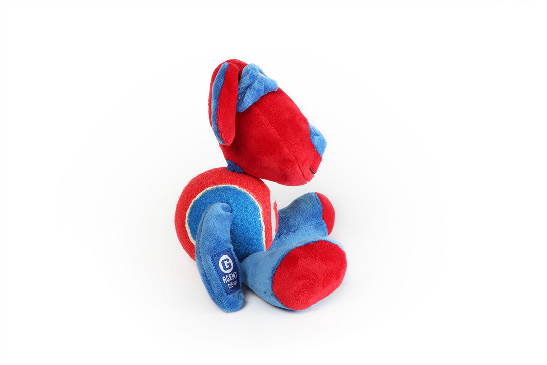 AGENT DOG PLUSH AND SQUEAKY DOG TOY