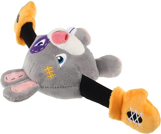 KING BOXER RABBIT PLUSH AND SQUEAKY DOG TOY