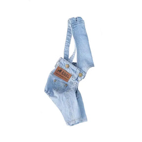SUMMER DUNGAREE DOG JEANS