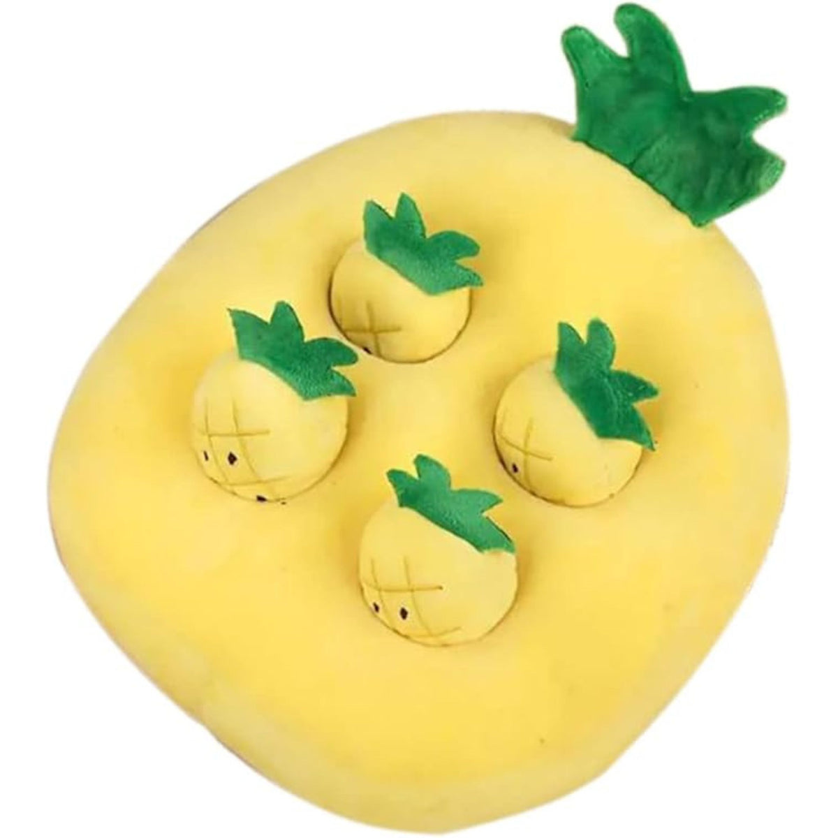 PINEAPPLE PLUSH DOG TOY