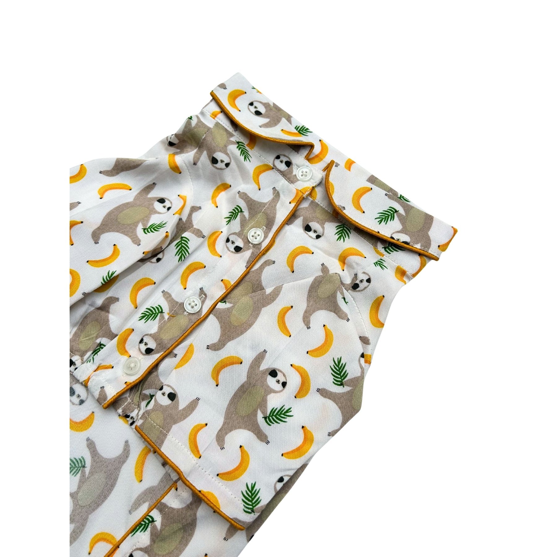 OFF-WHITE BANANA SHIRT FOR DOGS AND CATS
