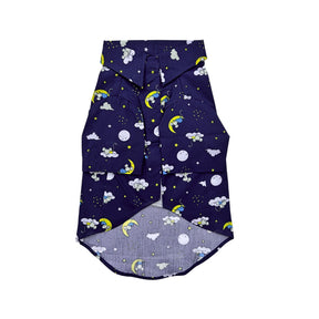 MOON NIGHT PRINTED SHIRT FOR DOGS AND CATS