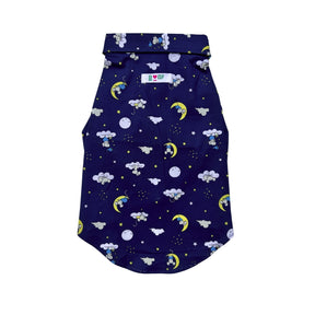 MOON NIGHT PRINTED SHIRT FOR DOGS AND CATS