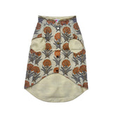 RUST PANKHUDI HAND EMBROIDERED SHERWANI FOR DOGS AND CATS