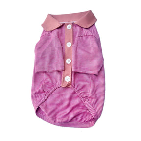 PINK STRIPE T-SHIRT FOR DOGS AND CATS