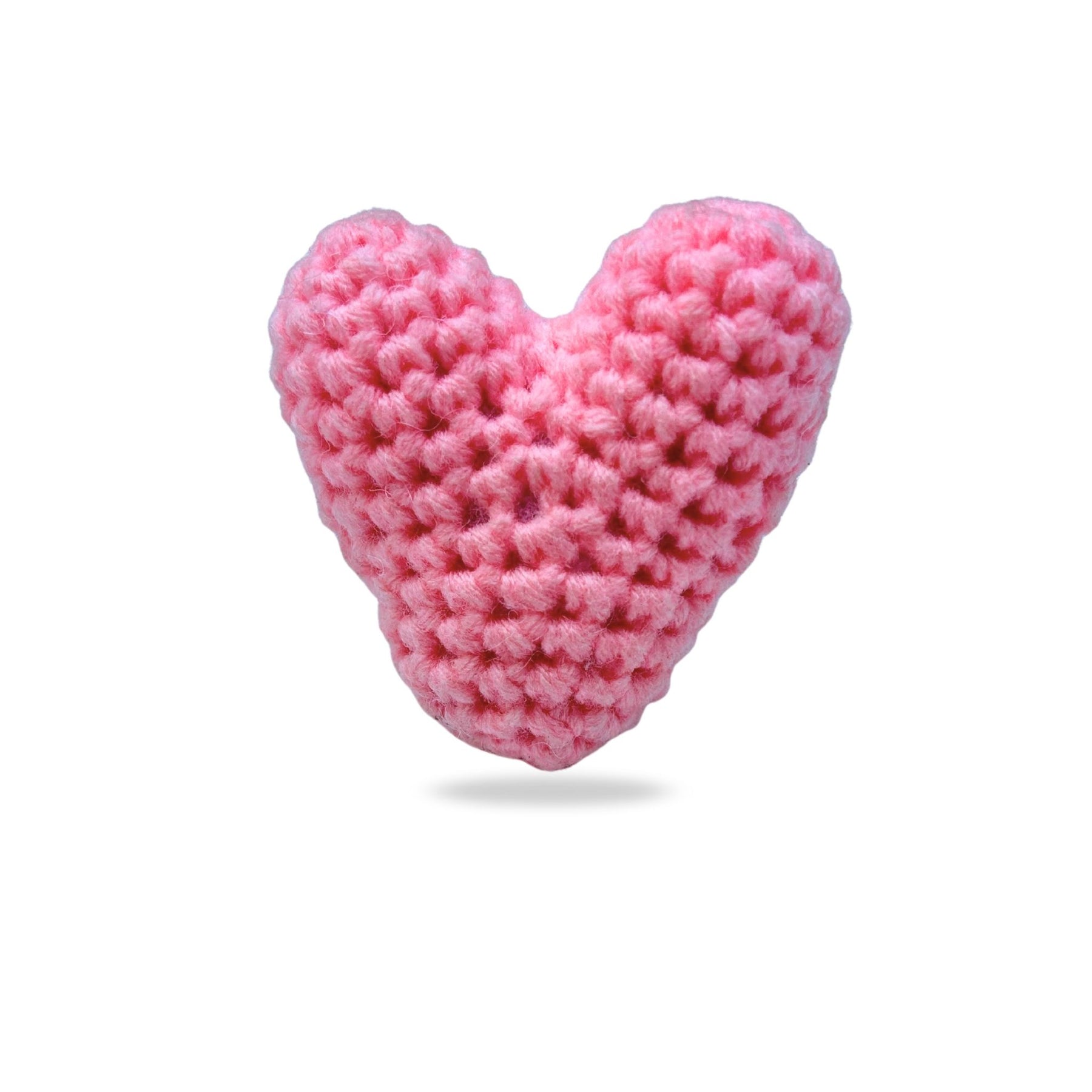 PINK SUMMER BREEZE FLORAL SHIRT + CROCHET HEART SQUEAKY FOR DOGS AND CATS