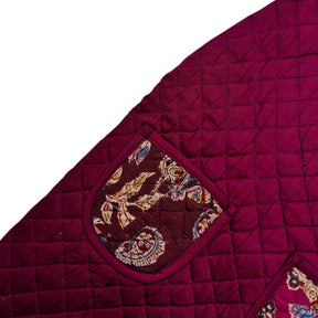 KALAMKARI PATCH-WORK REVERSIBLE QUILTED JACKET FOR DOGS AND CATS