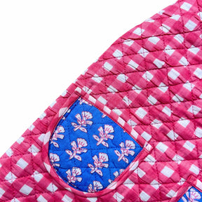 JAIPURI REVERSIBLE QUILTED JACKET FOR DOGS AND CATS