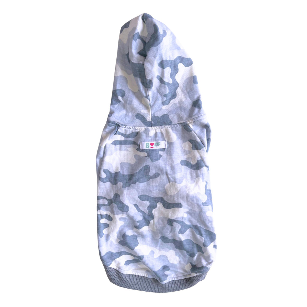 GREY TIE DYE HOODIE FOR DOGS AND CATS