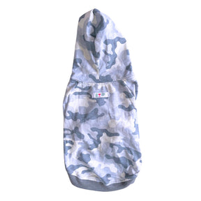 GREY TIE DYE HOODIE FOR DOGS AND CATS