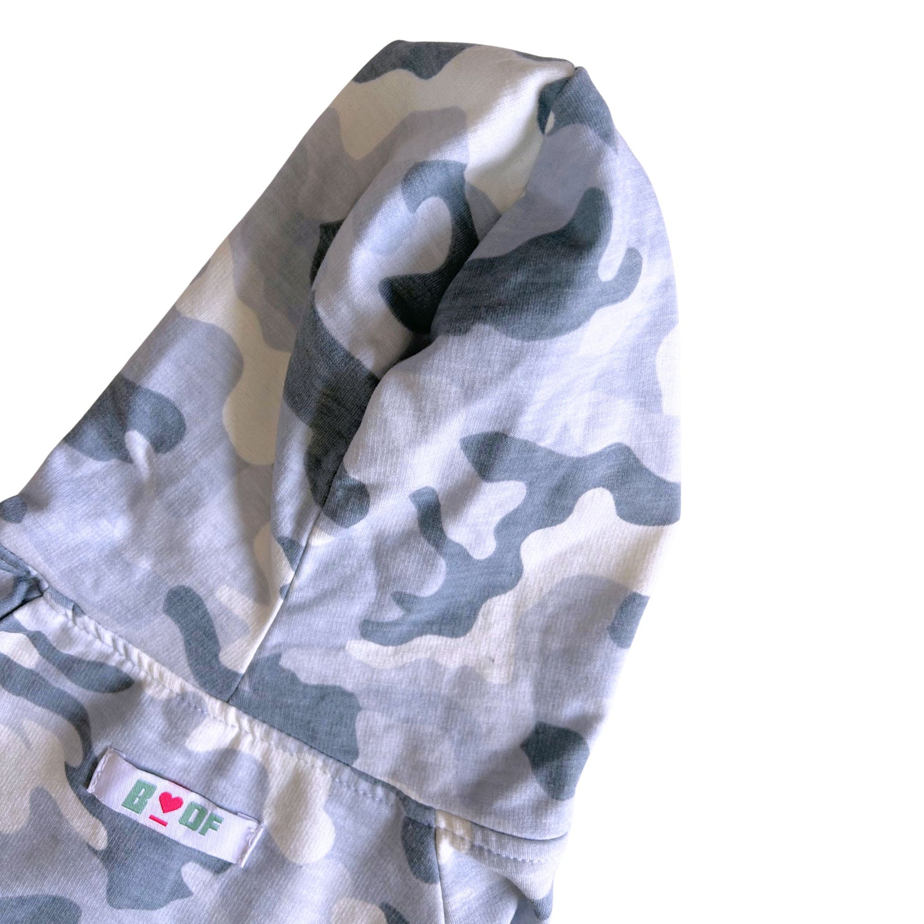 GREY TIE DYE HOODIE FOR DOGS AND CATS