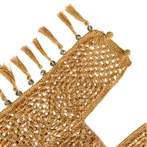 AURE GOLD CROCHET JACKET FOR DOGS AND CATS