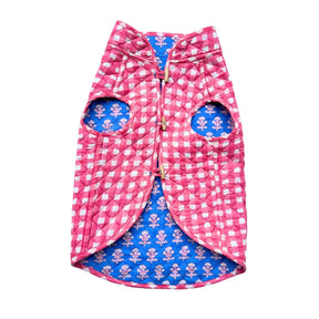 JAIPURI REVERSIBLE QUILTED JACKET FOR DOGS AND CATS