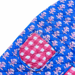 JAIPURI REVERSIBLE QUILTED JACKET FOR DOGS AND CATS