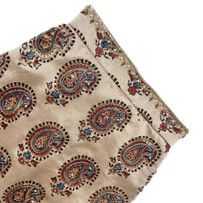 BEIGE PAISLEY BUTI HAND EMBROIDERED SHERWANI FOR DOGS AND CATS