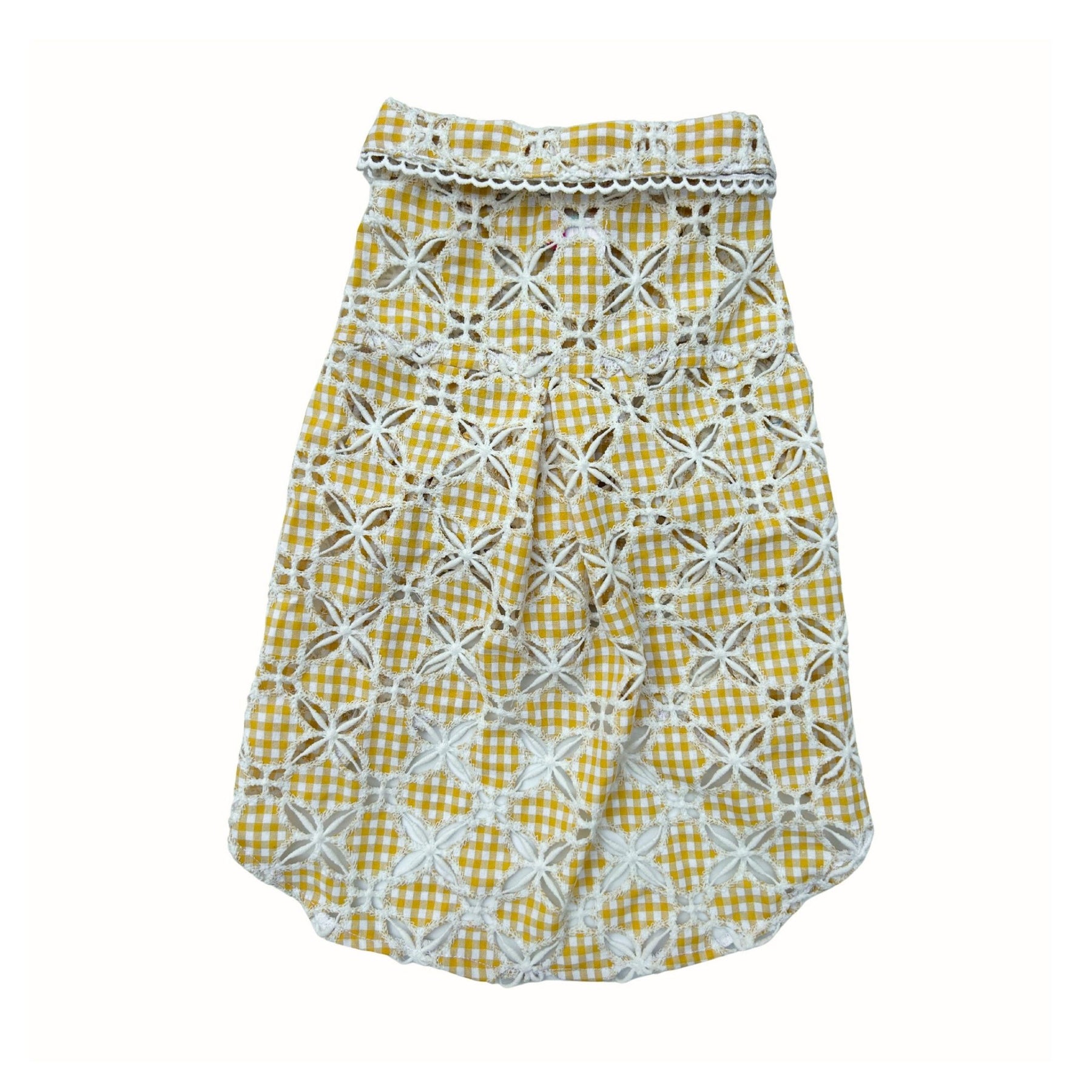 SUMMER BREEZE FLORAL SHIRT + CROCHET HEART SQUEAKY FOR DOGS AND CATS