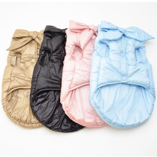 BOW PUFFER JACKET