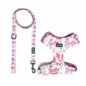 STAY WAGG-ICAL! DOG HARNESS AND LEASH