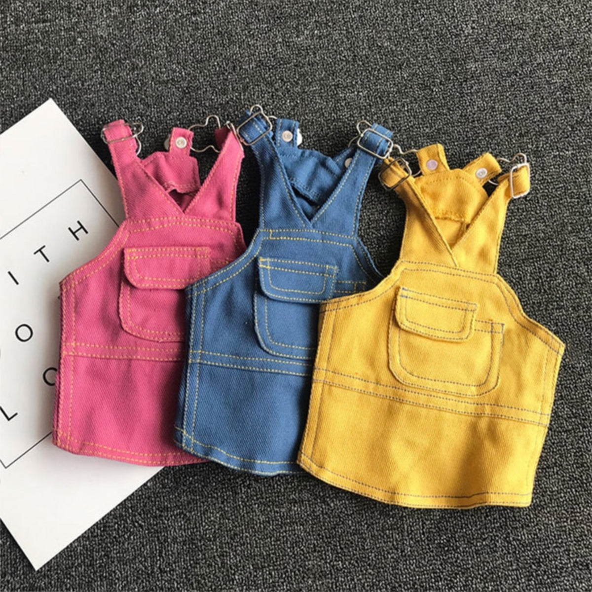 POPSICLES DUNGAREE DRESS
