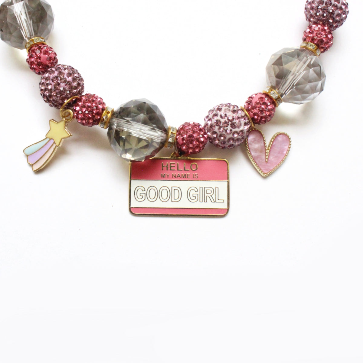 PINK CRUSH GOOD GIRL NECKLACE