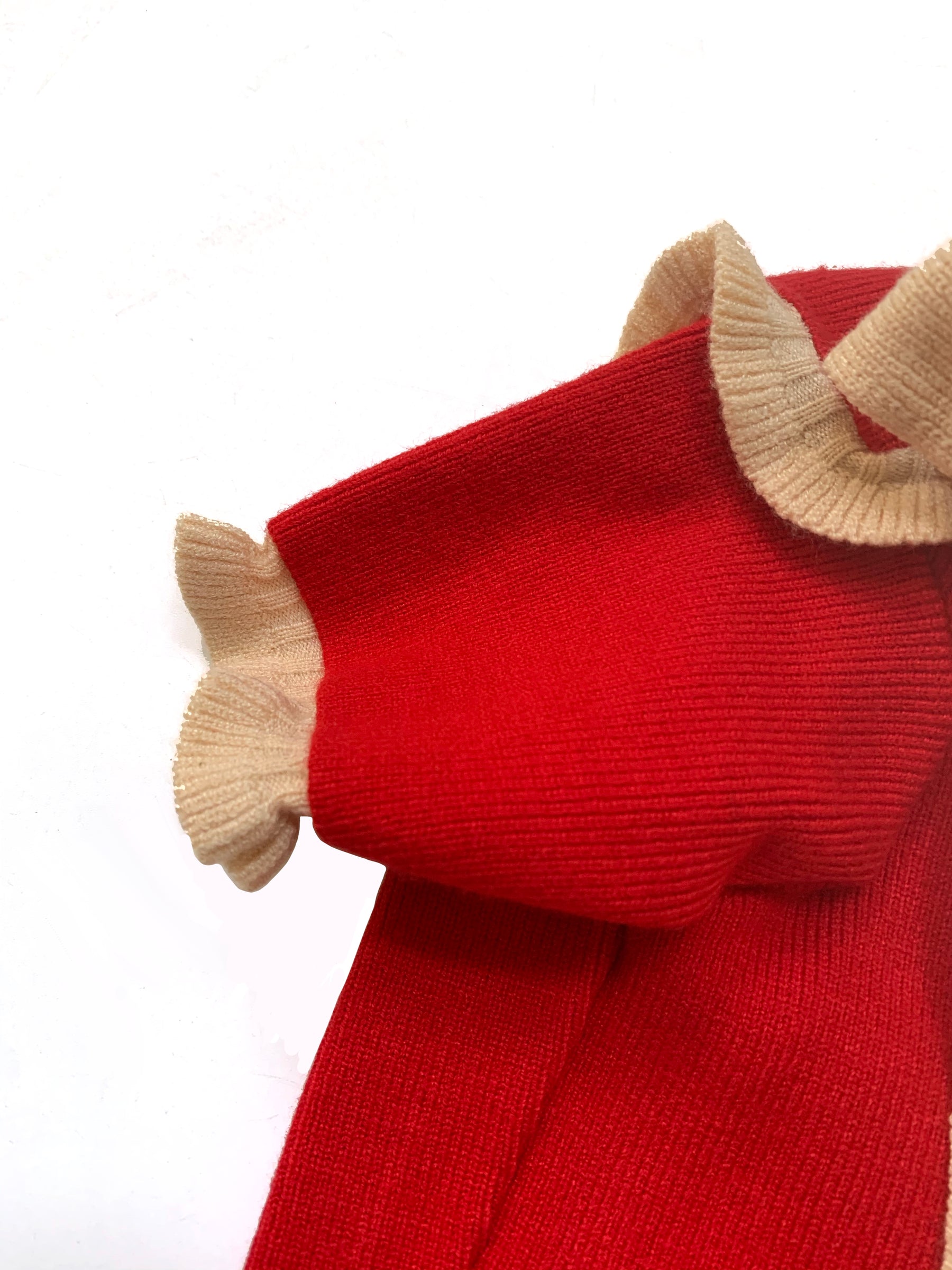 RED BOW SWEATER